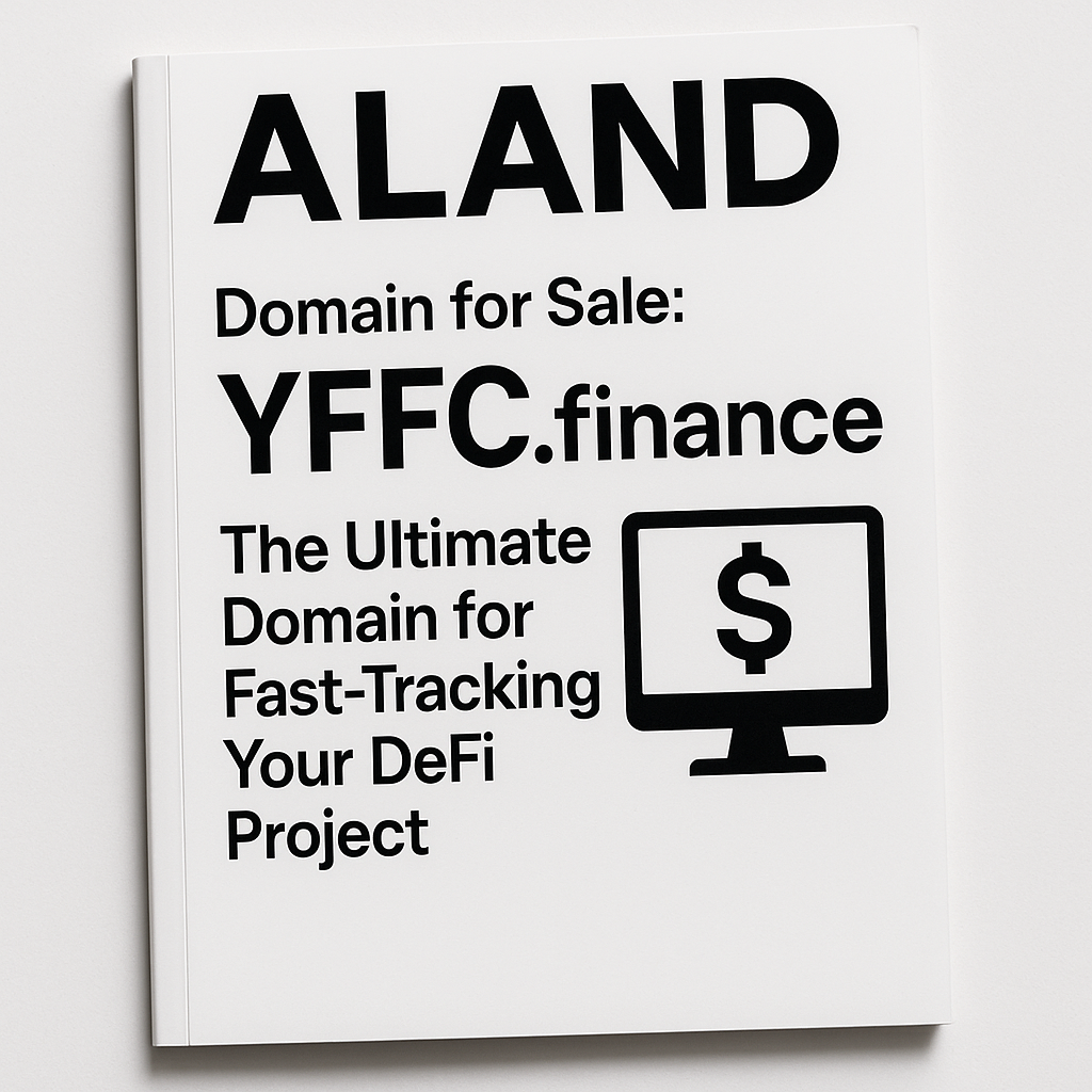 ALAND Magazine Cover – YFFC.finance Domain for DeFi Project Launch